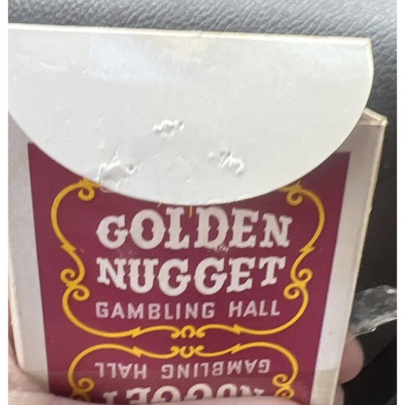 Golden Nugget Playing Cards Type 3 And 4 Black, Red , Green 70s-80s Casino Poker - Picture 5 of 16